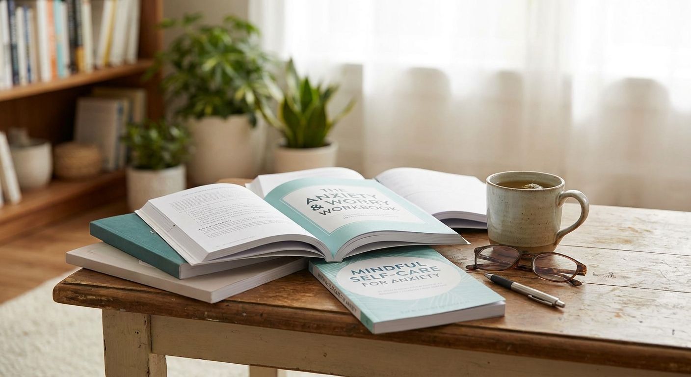 Best anxiety self-help workbooks in 2026