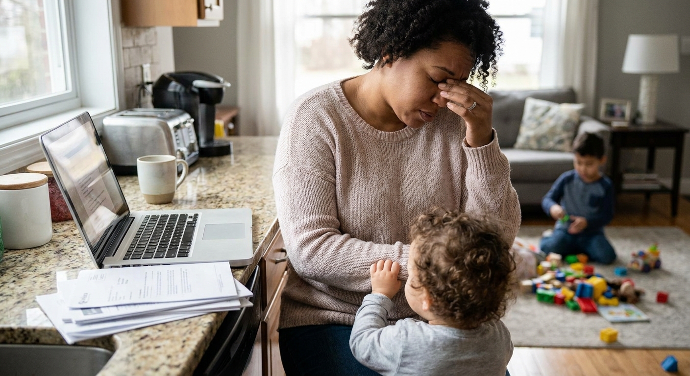 How to manage stress as a working parent