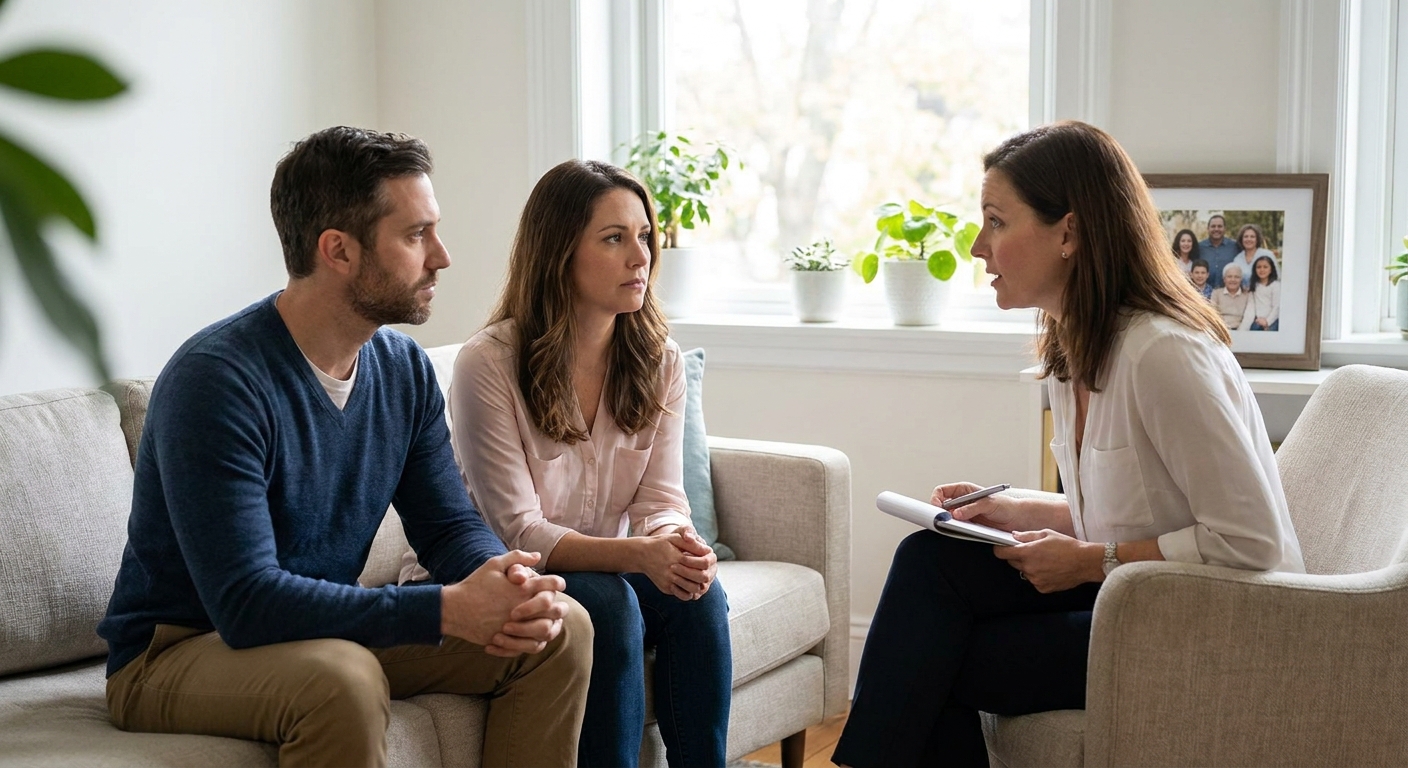Marriage counselling for in-law conflict