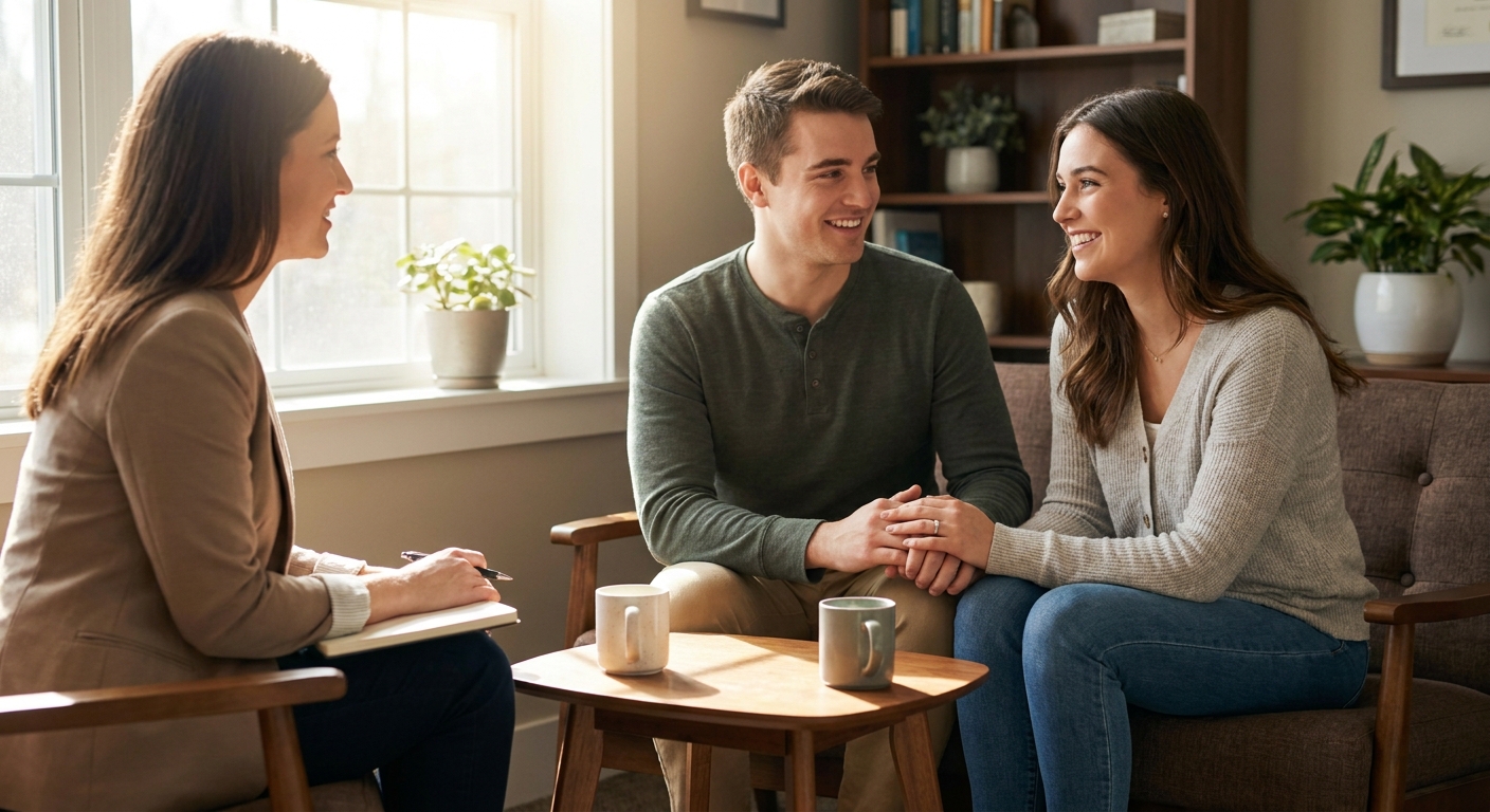Premarital counselling for engaged couples