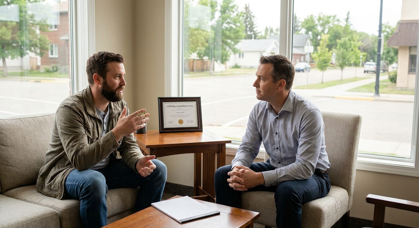 Relationship counselling for men in Lethbridge