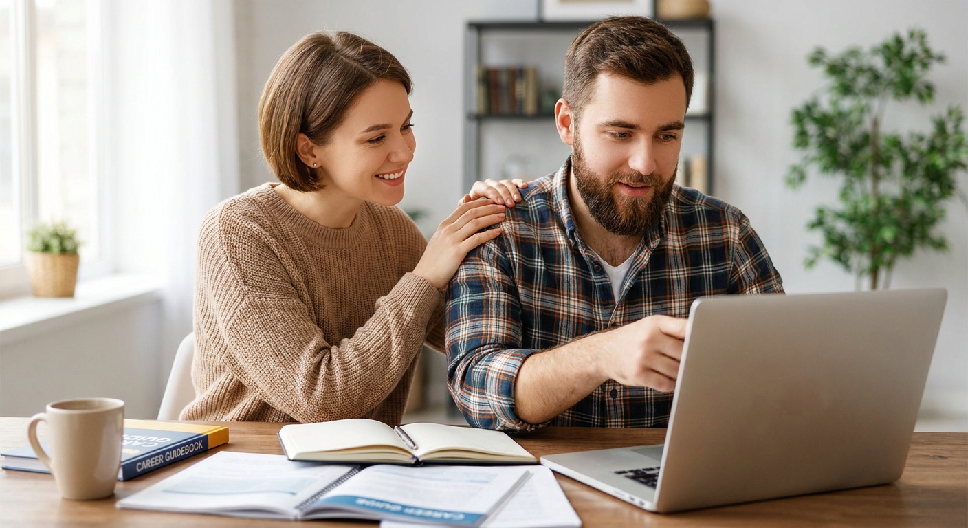 Best ways to support a partner going through a career change