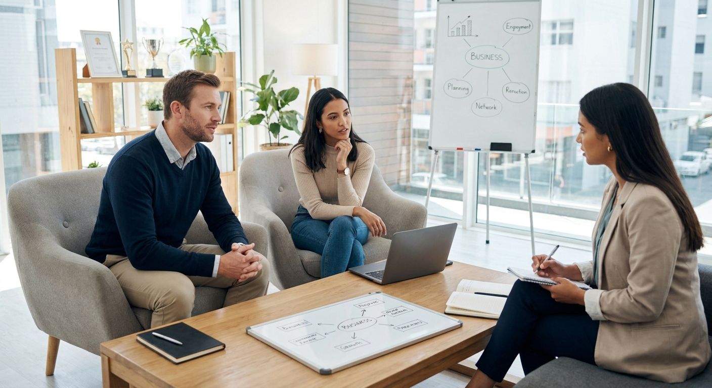 Couples counselling for couples running a business together