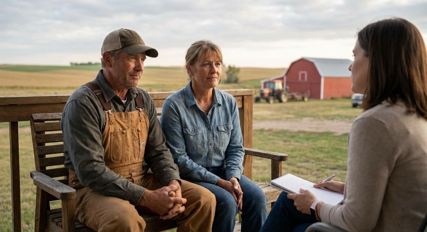 Couples counselling for farming and ranching families
