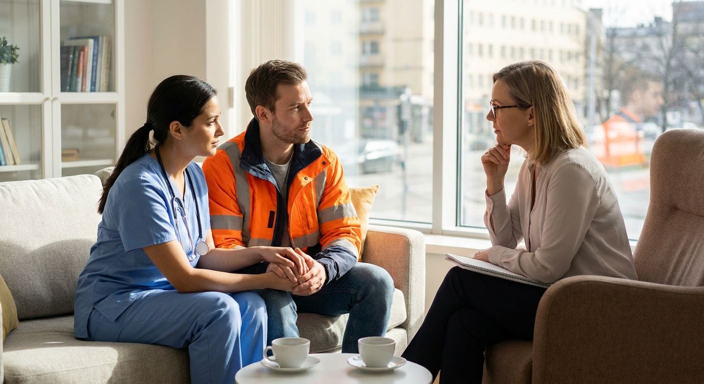 Couples counselling for mismatched shift-work schedules