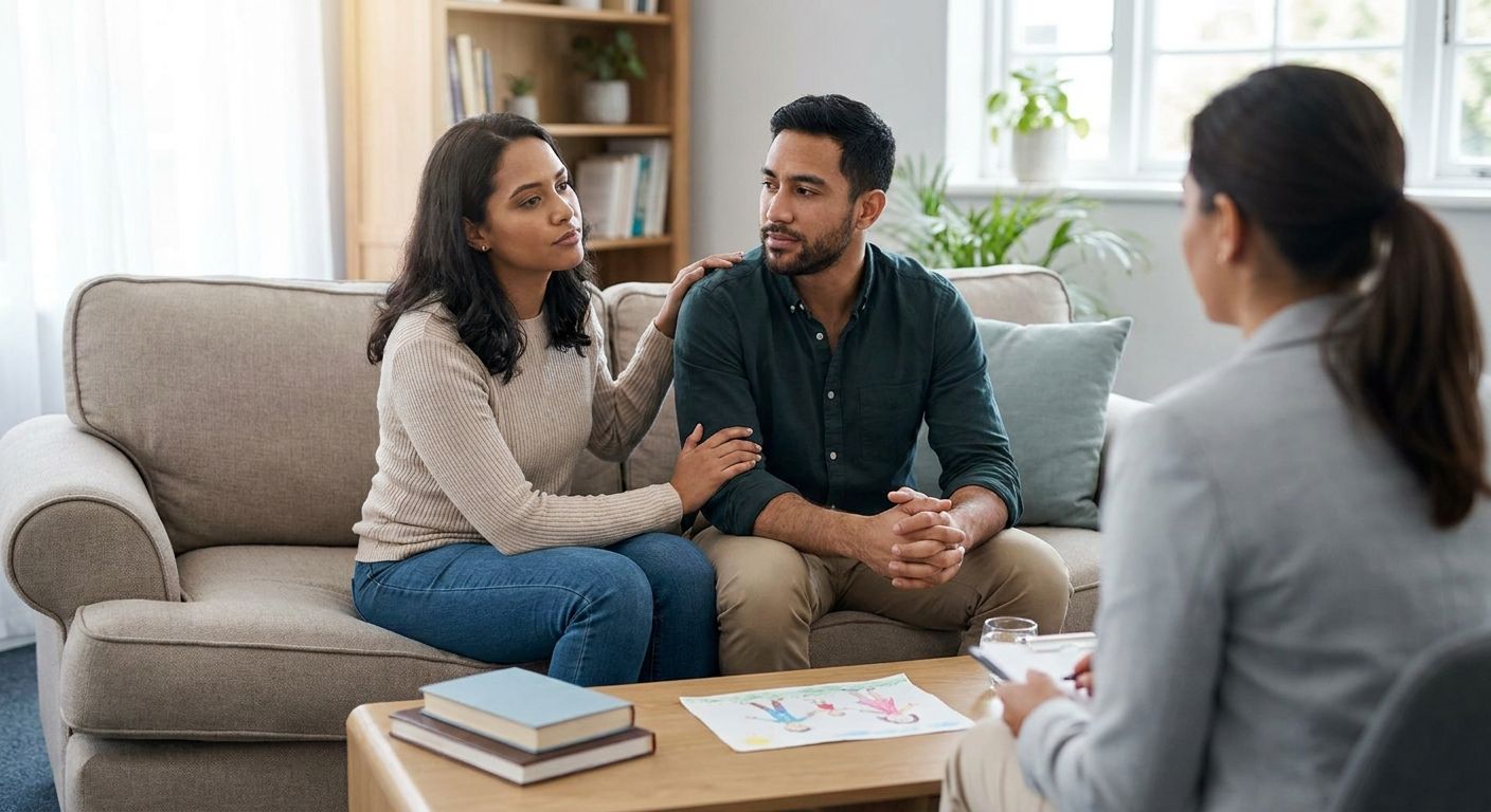 Couples counselling for parents of a child with ADHD