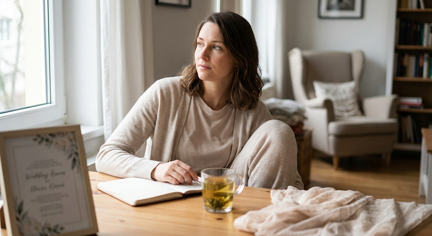 How to cope with anxiety about an upcoming wedding