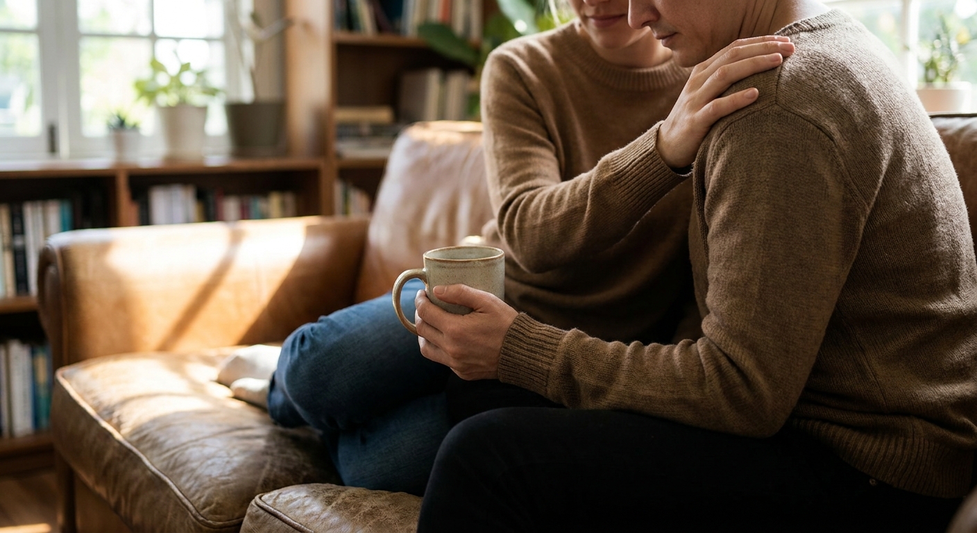 How to support a partner who is grieving a loss
