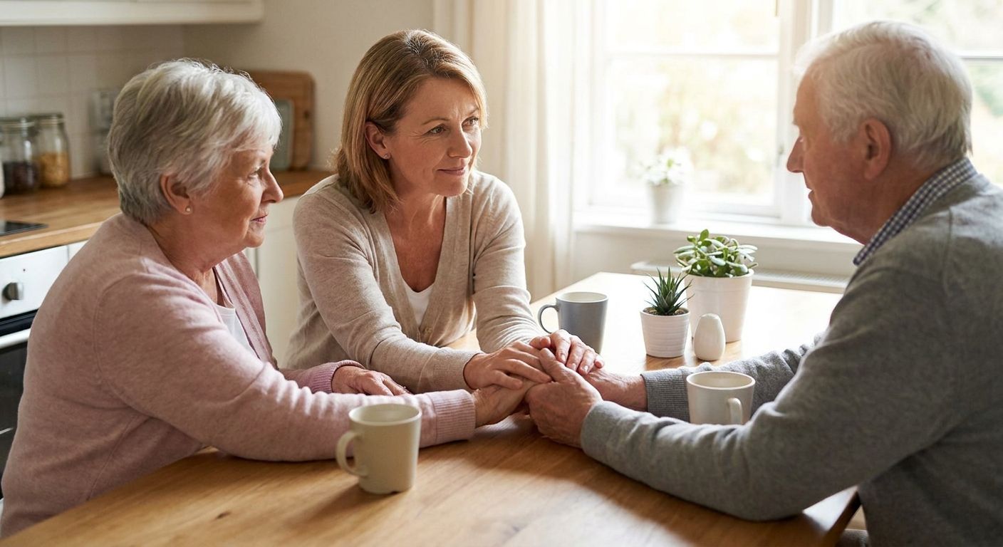How to talk to aging parents about needing extra support