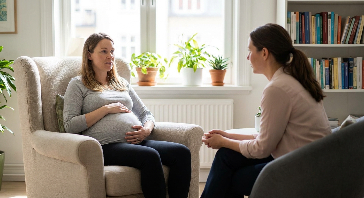 Individual therapy for anxiety during pregnancy