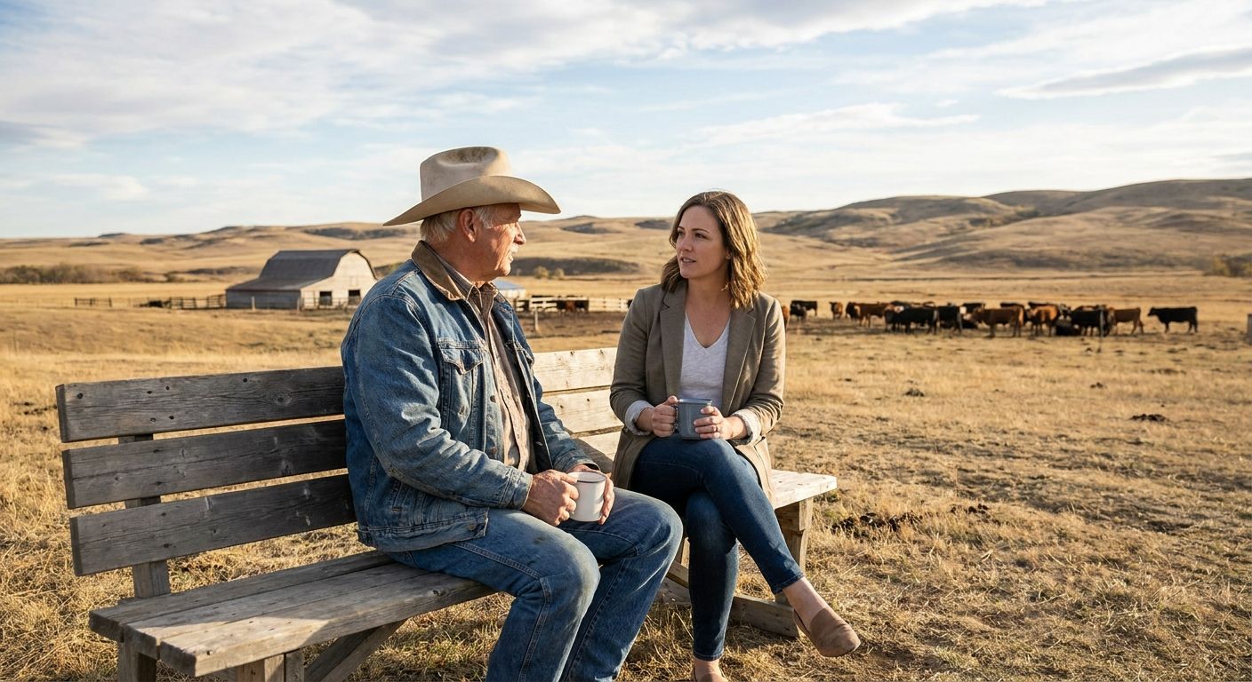 Individual therapy for farmers and ranchers in southern Alberta