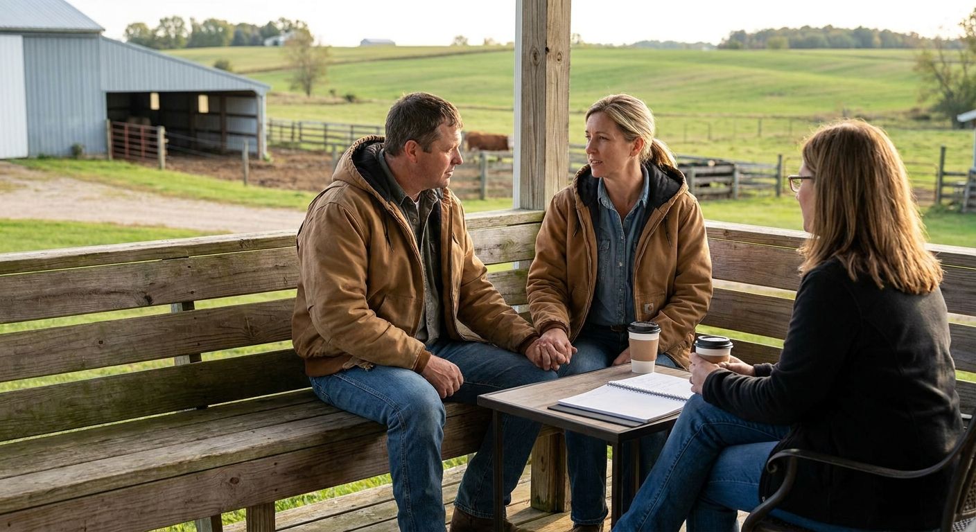 Premarital counselling for farming and ranching couples