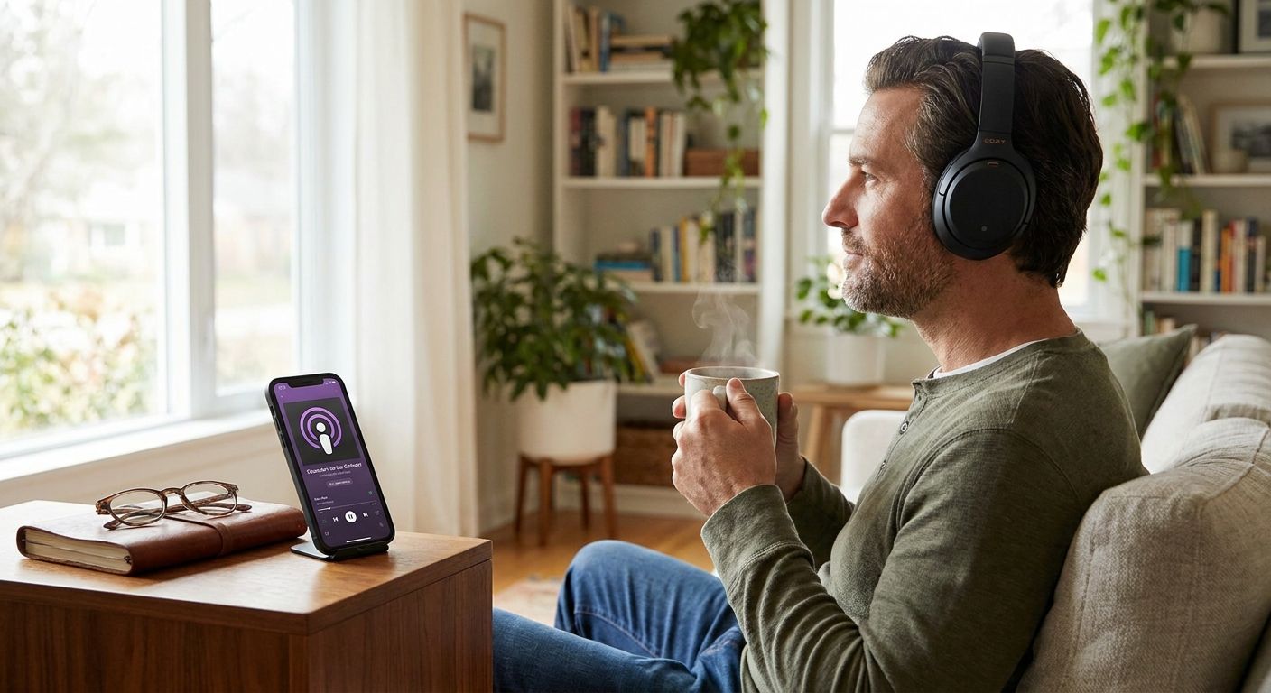 Best podcasts for men's mental health in 2026