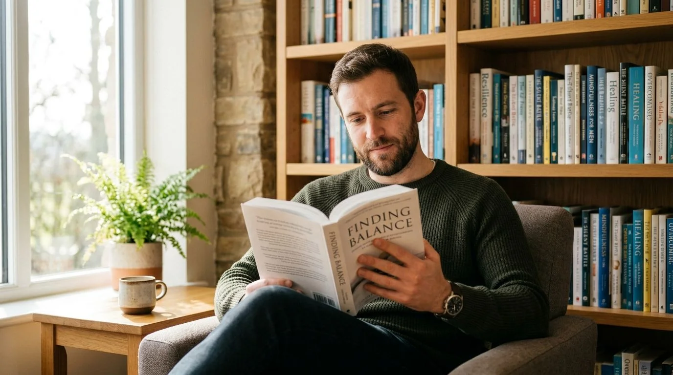 Best self-help books for men's anxiety and depression 2026