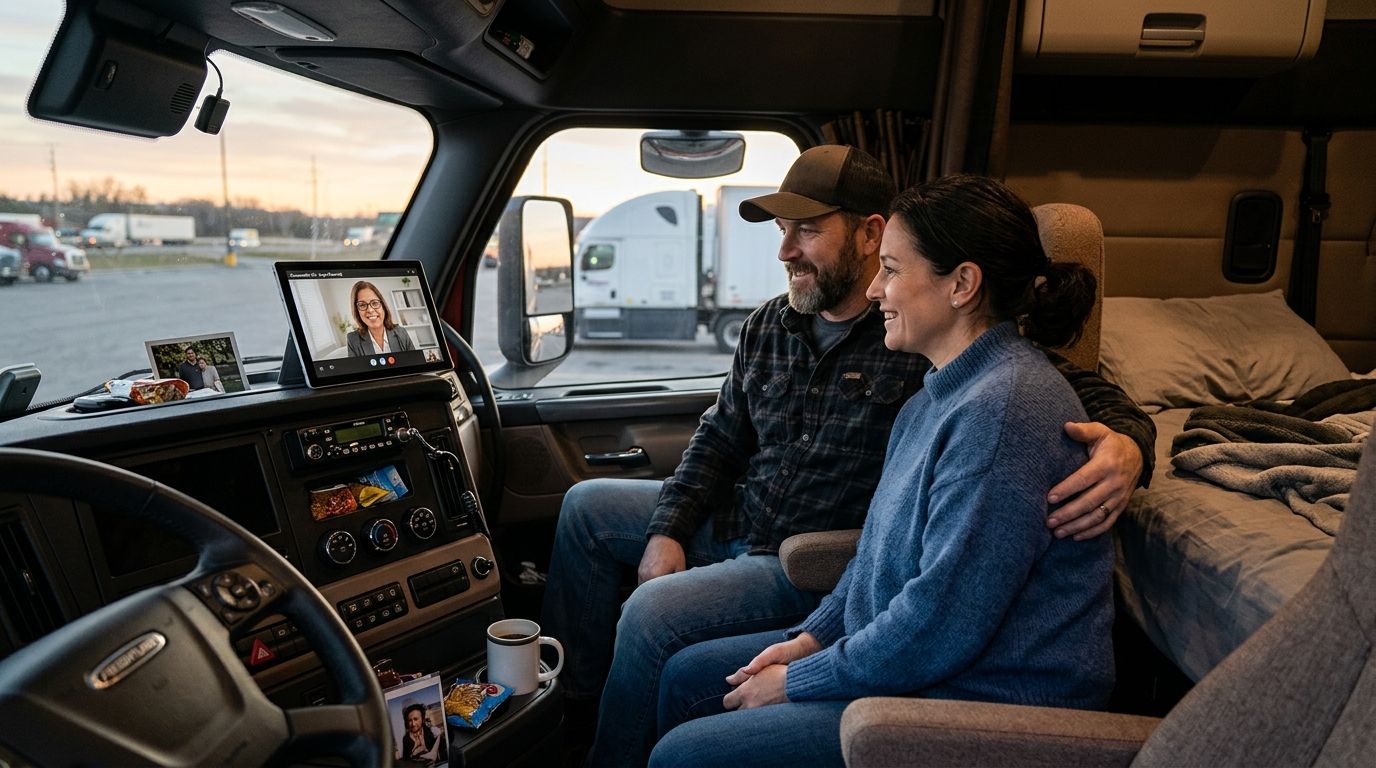 Couples counselling for long-haul truck drivers: complete 2026 guide